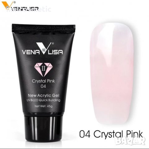 Ново! Venalisa АКРИГЕЛ за изграждане 45гр, снимка 5 - Продукти за маникюр - 30093344