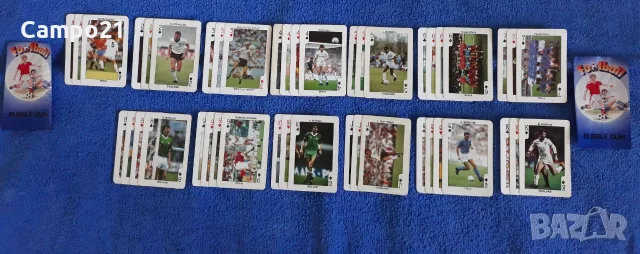 44 от 54 Dandy Bubble Gum Euro Football Cards 1988 г.