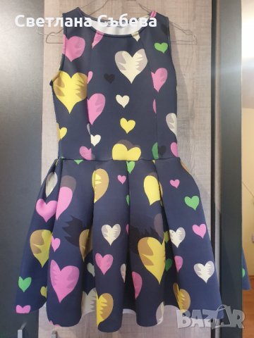 Рокля на сърца, снимка 1
