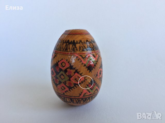 Великденско яйце, дървено №23, снимка 2 - Декорация за дома - 38193987
