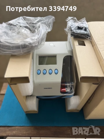 Електрически печат за дата и час Seiko TP-50, снимка 2 - Друго - 51281566