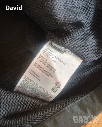 Оригинално яке/ветровка на Дания Hummel, снимка 4 - Якета - 49210695