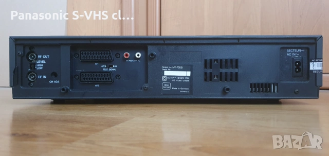 Panasonic NV-F55 Hi-Fi stereo VHS recorder , снимка 6 - Плейъри, домашно кино, прожектори - 53067492