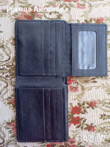 Винтидж портфейл Версаче Италия от 80те години унисекс , снимка 5 - Портфейли, портмонета - 51154917