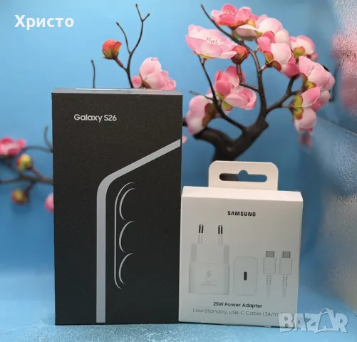 НОВ!!! Samsung Galaxy S26, Dual SIM, 12GB RAM, 256GB, 5G, Sky Blue, снимка 2 - Samsung - 55753028