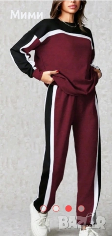 Нов дамски комплект в бордо!