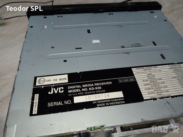 JVC KD-X30, снимка 6 - Аксесоари и консумативи - 42252554