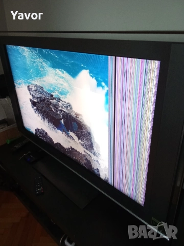 (Здрав дисплей) 46 инча SONY KDL-46X3500 , работещ, за ремонт или части, снимка 3 - Телевизори - 52178833