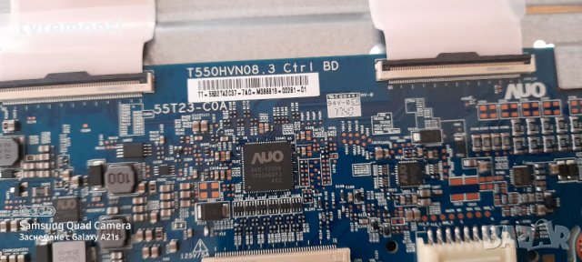 TCON BOARD ,T550HVN08.3 Ctrl BD ,55T23-COA,, снимка 2 - Части и Платки - 31370509