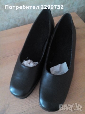 Нови удобни дамски обувки от естествена кожа № 41, снимка 5 - Дамски обувки на ток - 30958713