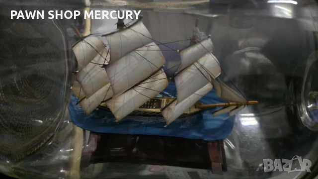 Продавам английска, ръчна изработка, старинен кораб в бутилка  , снимка 8 - Други ценни предмети - 52022168