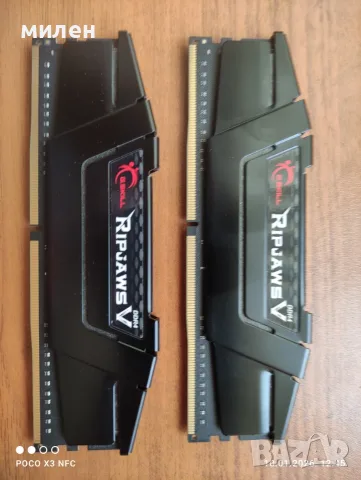продавам DDR4 памет 2х8 GB ; 3200 mhz, снимка 2 - RAM памет - 56074412