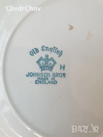 Англия 1920-1940-1950/Johnson Bros/Paragon/стара аглийска порцеланова чиния, снимка 4 - Декорация за дома - 48044060