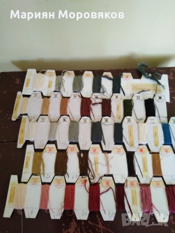 тайната вечеря-оригинални вилерови конци-ушит през 1979г., снимка 12 - Гоблени - 8283141