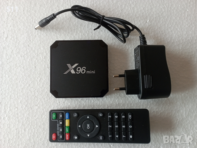 Android TV Box X96 mini 1/8 с ANDROID TV 9, снимка 1 - Плейъри, домашно кино, прожектори - 44683286