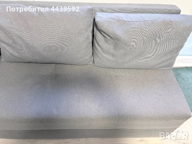 Сив кухненски диван, снимка 3 - Дивани и мека мебел - 53222801