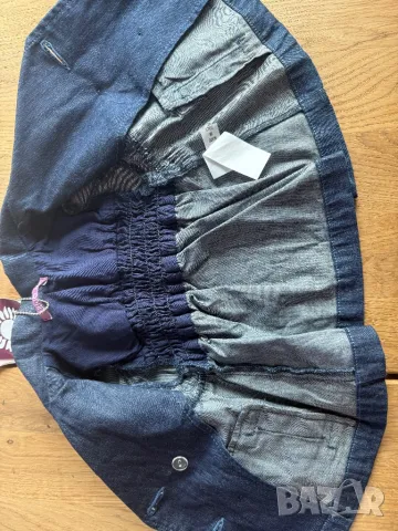 Liu Jo бебешко дънково яке 1м 3м 60см 64см, снимка 9 - Бебешки якета и елеци - 49655472