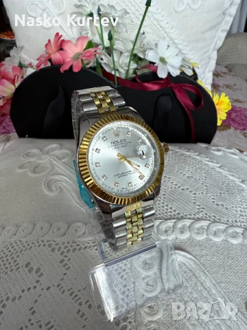 Rolex Oyster Perpetual Data Just, снимка 2 - Мъжки - 50708692