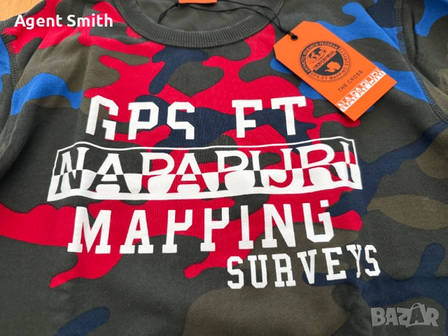 Блуза Napapijri размер M, снимка 2 - Блузи - 54137490