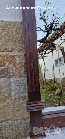 Антикварно дървено огледало , снимка 15 - Декорация за дома - 52842135