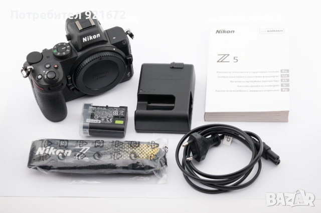 Nikon Z5 (Body) - Студийна работа, Безупречен, Пълен комплект, снимка 14 - Фотоапарати - 54185009
