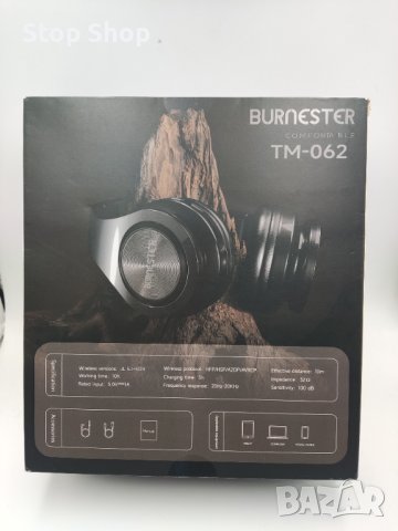 Burnester Bluetooth слушалки ТМ-062, снимка 2 - Bluetooth слушалки - 42076531