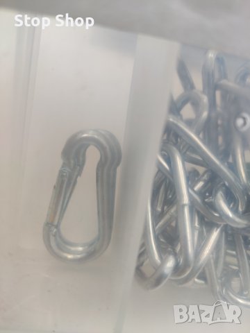 Метална верига с аксесоари + кутия 2.5 метра, снимка 4 - Куфари с инструменти - 40736573