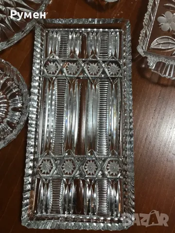 Кристални съдове, снимка 7 - Прибори за хранене, готвене и сервиране - 44017735