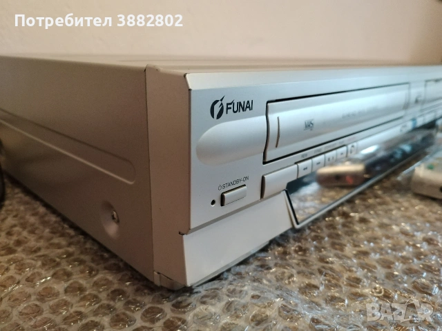 Продавам Funai DRV -A2635 combo VHS/DVD, снимка 2 - Плейъри, домашно кино, прожектори - 54066863