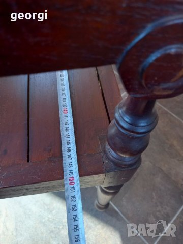 Ретро дървена пейка масив , снимка 9 - Дивани и мека мебел - 38347046