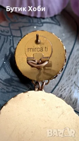 Винтидж  италиански обеци Mirca ti, снимка 6 - Антикварни и старинни предмети - 49368821