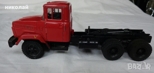 Ретро детски камиончета метални и пластмасови оригинални СССР мащаб 1/43, снимка 13 - Колекции - 50929333