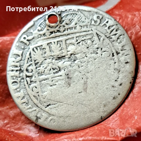 ¼ сребърен талер ,Полша.