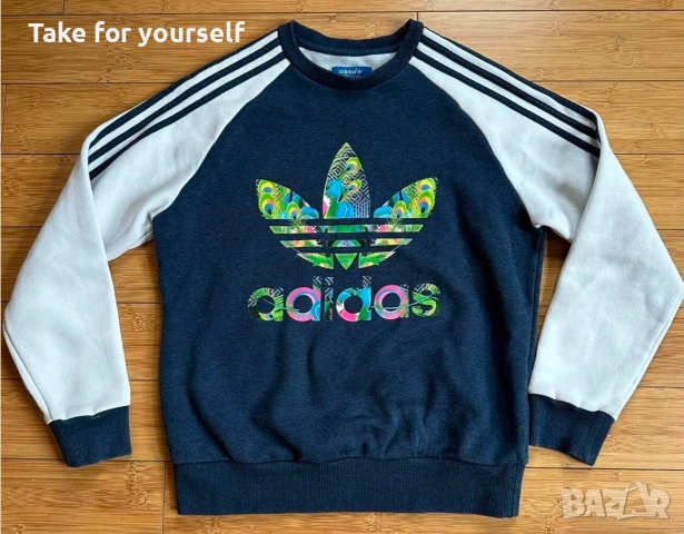 Adidas XS размер Дамска оригинална блуза 