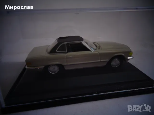 1:72 HONGWELL MERCEDES BENZ 560 SL ИГРАЧКА КОЛИЧКА МОДЕЛ, снимка 3 - Колекции - 47770686