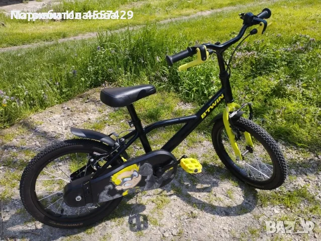 Детски велосипед B'Twin 500 Dark Hero 16" (Внос от Германия)