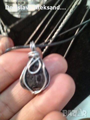 Колие с нуумит, много изгодно , снимка 3 - Колиета, медальони, синджири - 50862129