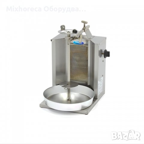 Грил за дюнер за дома, с 1 реотан - Ръчно въртене за 10 кг. месо