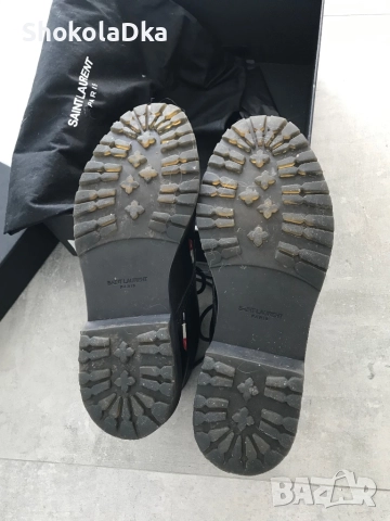 Оригинални боти Saint Laurent , снимка 7 - Дамски боти - 51634348