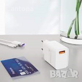 Ultrapower100 USB бързо зарядно Quick Charge (QC) 3.0, 5VDC-3A/ 9VDC-2A/ 12VDC-1.5A, снимка 2 - Оригинални зарядни - 40052000