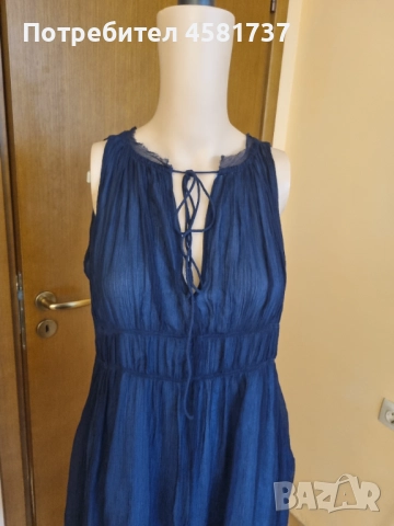 Копринена рокля Stefanel, снимка 2 - Рокли - 51666899