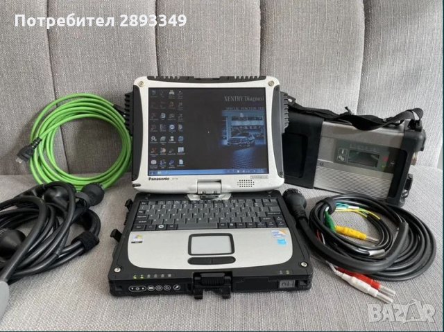 Mercedes benz Star Diagnosis Xentry Connect C5 ! Софтуер: 2020/06 / 24 месеца гаранция, снимка 1 - Аксесоари и консумативи - 30958521