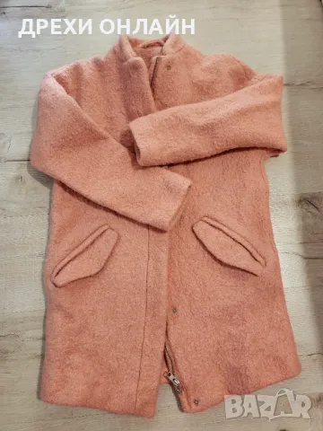 Розово палто, снимка 3 - Палта, манта - 48219323