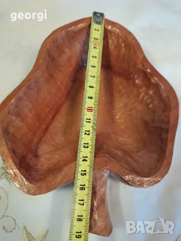 дървено пато листо  24/4, снимка 6 - Антикварни и старинни предмети - 49515496