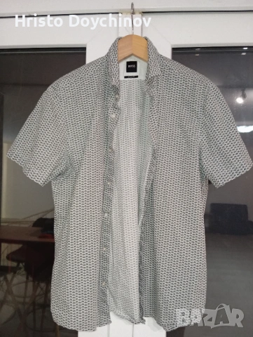 HUGO BOSS оригинална риза – къс ръкав – Regular Fit