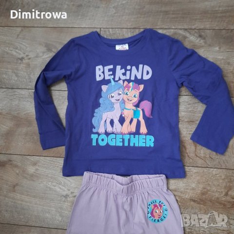  р-р98-104см My little pony детска пижама, снимка 9 - Детски пижами - 40373344