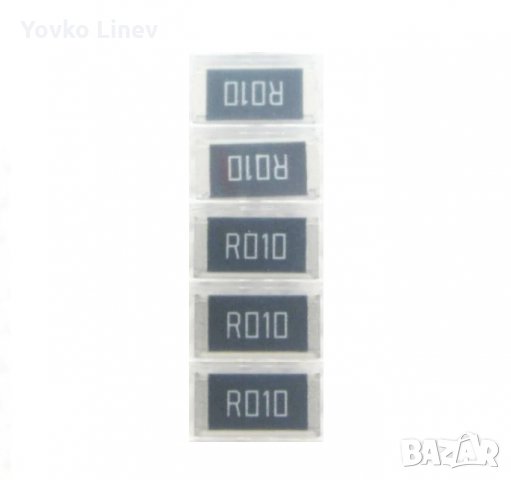 2512 - 1W SMD RESISTOR -  0.043 ohm / 0.056 ohm / 0.062 ohm / 0.075 ohm / 0.082 ohm  - 10 БРОЯ, снимка 3 - Друга електроника - 31931069
