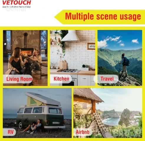 VETOUCH Детектор за въглероден оксид, температура, влажност, аларма, LCD дисплей, снимка 7 - Други стоки за дома - 51413269