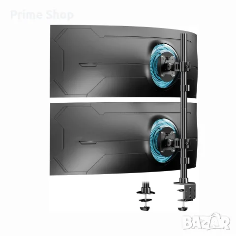 Вертикална стойка за два монитора Putilsen Mount, до 49", 2x20 кг
