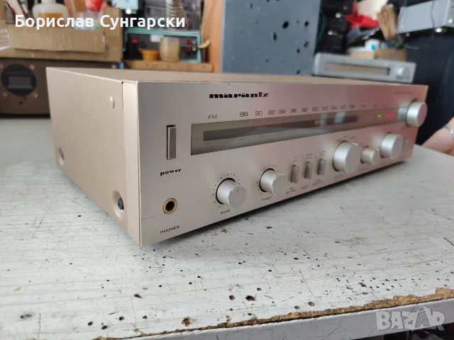 Продавам ретро стерео ресивър Marantz sr-220, снимка 2 - Ресийвъри, усилватели, смесителни пултове - 55872899